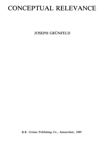 Conceptual Relevance