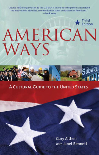American Ways: A Cultural Guide to the United States