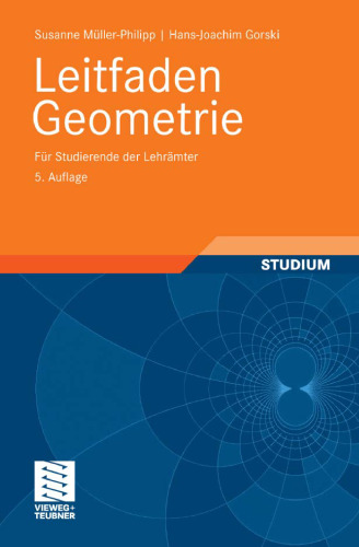 Leitfaden Geometrie. Für Studierende der Lehrämter, 5. Auflage