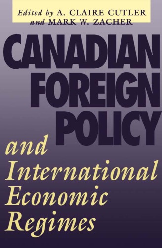 Canadian foreign policy and international economic regimes