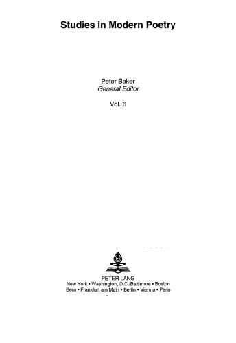A Pageant of Its Time: Edward Dorn's Slinger and the Sixties (book on Ed Dorn)