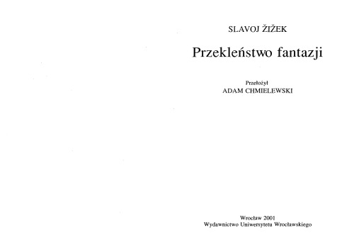 Przekleństwo fantazji