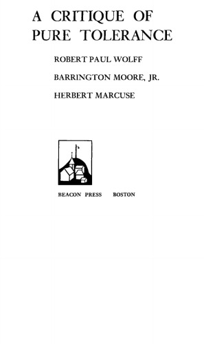A Critique of Pure Tolerance