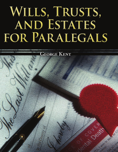 Wills, Trusts, and Estates for Paralegals (McGraw-Hill Paralegal Titles)  