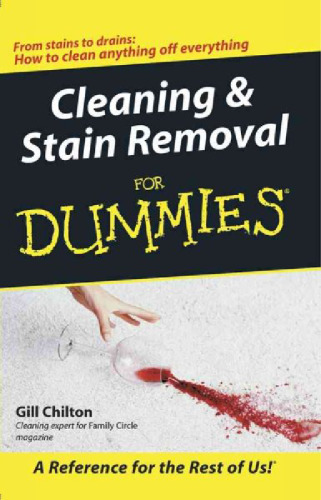 Cleaning & Stain Removal for Dummies