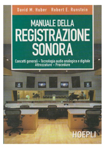 Manuale della registrazione sonora