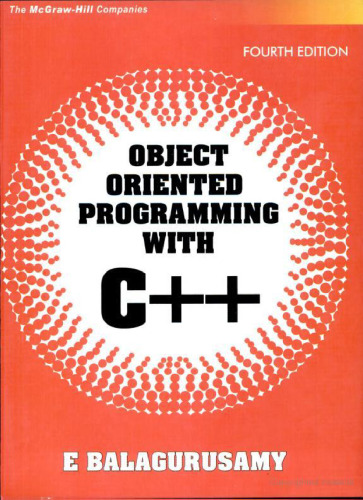 Object Oriented Programming With C++  