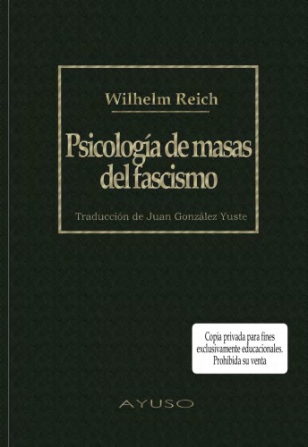 Psicología De Masas Del Fascismo