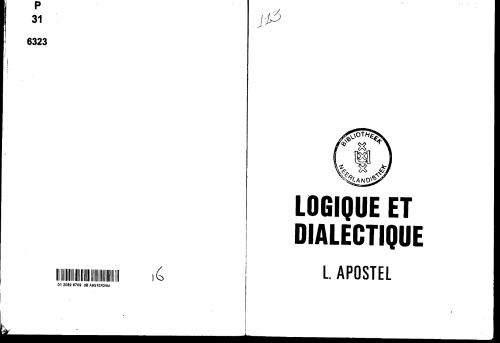 Logique et dialectique