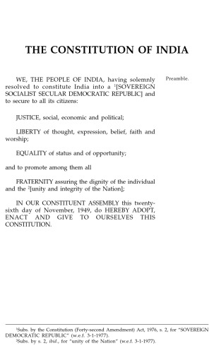 Constitution of India  