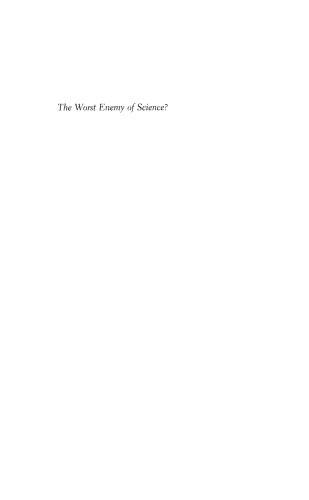 The Worst Enemy of Science?: Essays in Memory of Paul Feyerabend