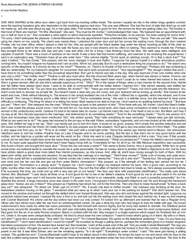 The Zebra-Striped Hearse (Lew Archer 10)