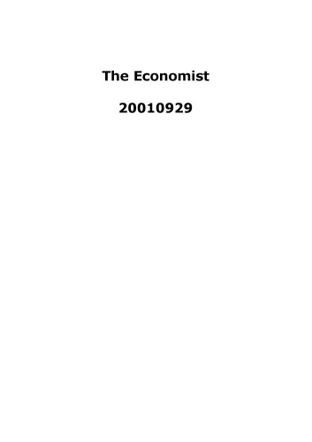 The Economist - 29 September 2001  