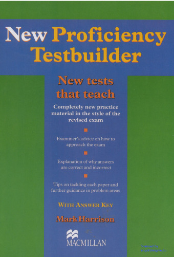 New Proficiency Testbuilder