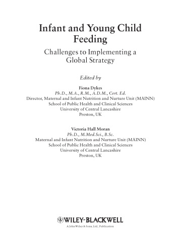 Infant and Young Child Feeding  