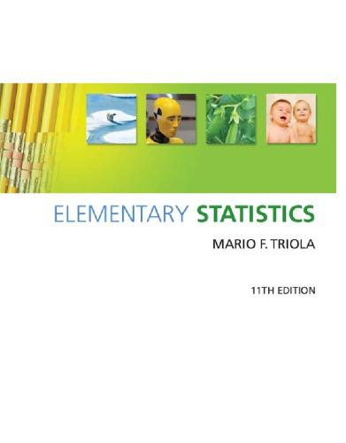 Elementary Statistics (11th Edition)