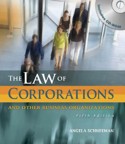 Law of Corporations and Other Business Organizations  