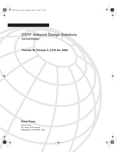OSPF Network Design Solutions (2nd Edition)  