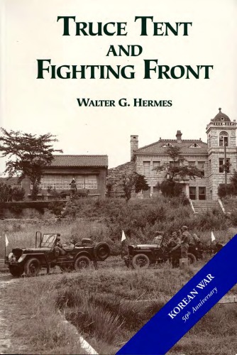 Truce tent and fighting front