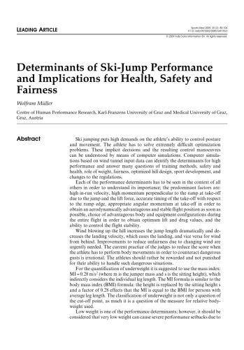 sports medicine Volume 39 Issue 2 February 2009  