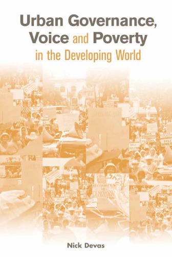 Urban Governance Voice and Poverty in the Developing World