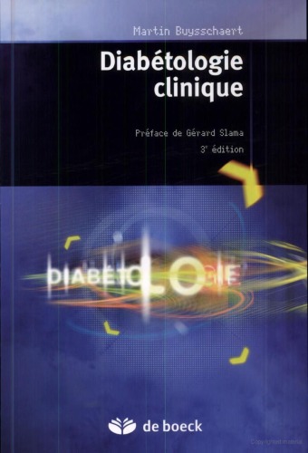 Diabétologie clinique