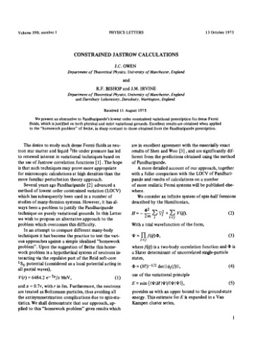 Physics Letters B vol 59