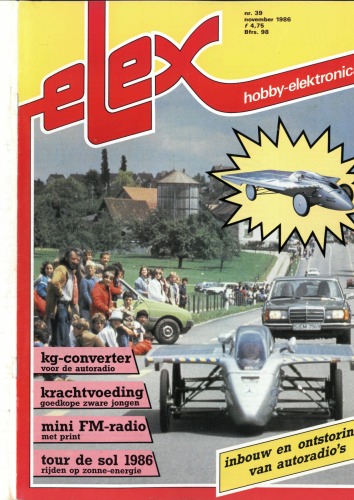 ELEX tijdschrift voor hobby-elektronica 1986-39  issue november