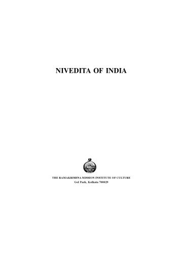 Nivedita of India
