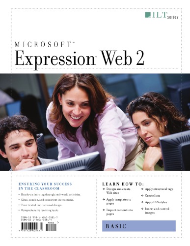 Expression Web 2: Basic, Student Manual  