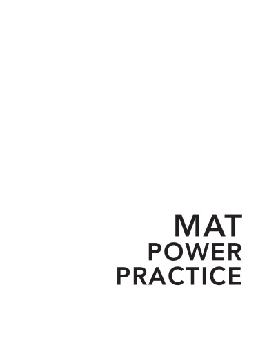 MAT: Power Practice  
