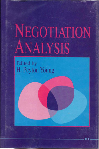Negotiation analysis  