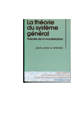 La théorie du système général  