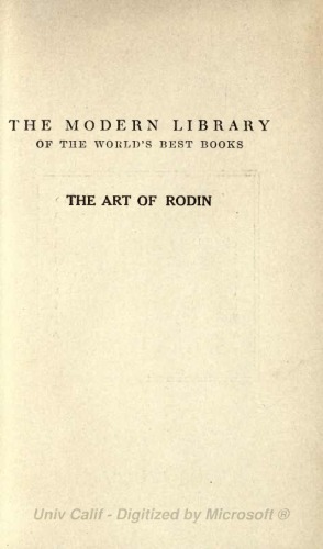 Works of Rodin  