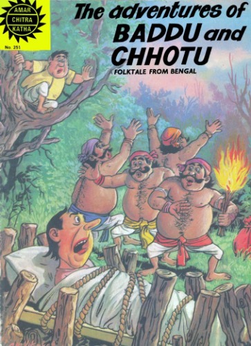 Adventures Of Baddu And Chhotu ( Amar Chitra Katha Comics )