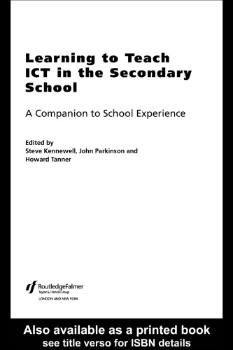 Learning to Teach ICT in the Secondary School