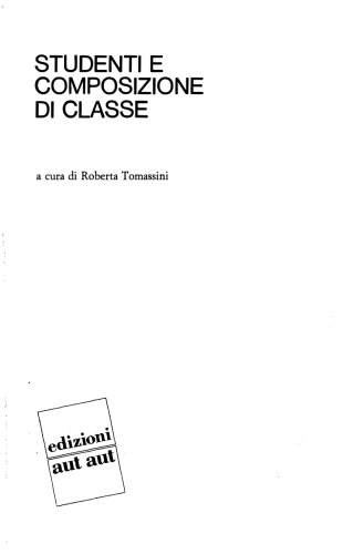 Studenti e composizione di classe  