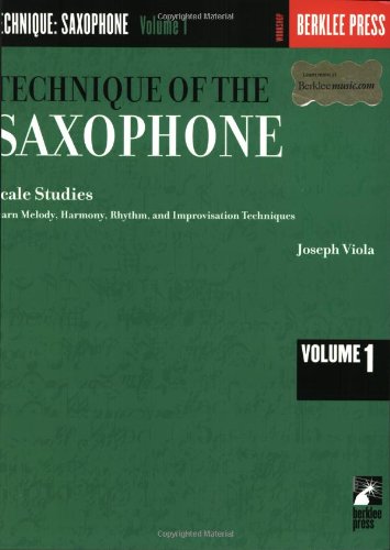 Technique of the Saxophone: Scale Studies