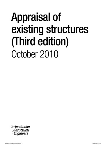 Appraisal of existing structures