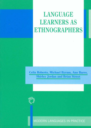 Language learners as ethnographers  