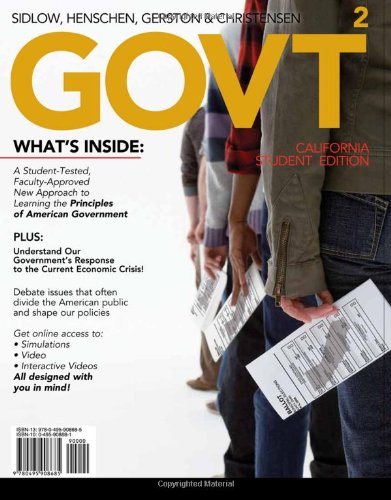 Govt, 2011 California Student Edition