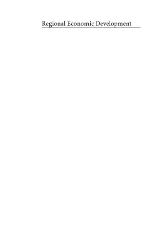 Regional Economic Development: Analysis and Planning Strategy