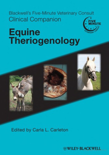Blackwell's 5 Minutes Veterinary Consult Clinical Companion Equine Theriogenology