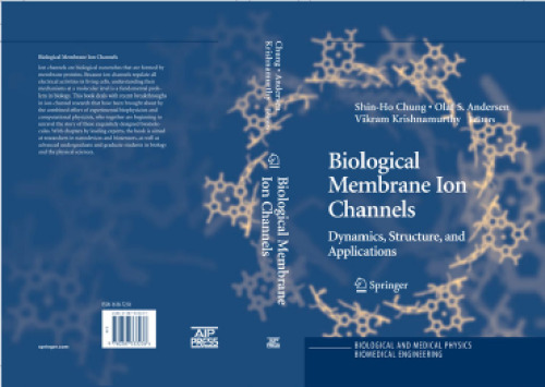 Biological Membrane Ion Channels. Dynamics, Structure and Applns