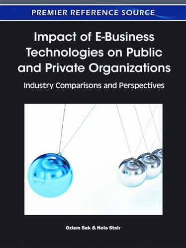 Impact of E-Business Technologies on Public and Private Organizations: Industry Comparisons and Perspectives