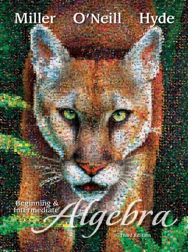 Beginning and Intermediate Algebra, 3rd Edition