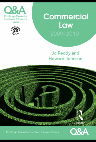 Q&A Commercial Law 2009-2010 (Questions and Answers) (English and Chinese Edition)