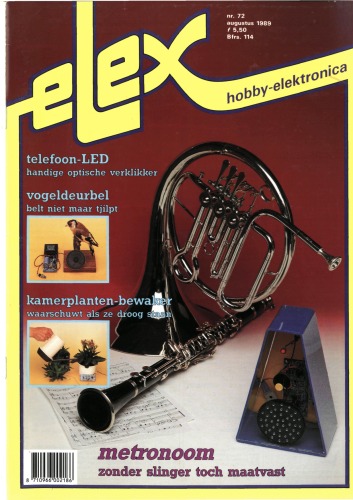 ELEX tijdschrift voor hobby-elektronica 1989-72  issue august