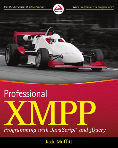 Professional XMPP Programming with JavaScript and JQuery