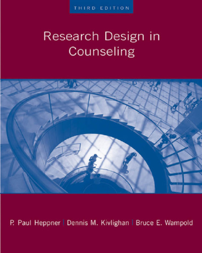 Research Design in Counseling, 3rd Edition